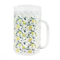 kohteita Lasikannu sitruunat ja oliivit koristeellinen kannulasi H17cm