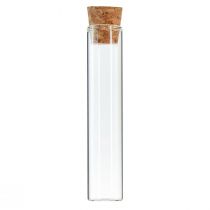 kohteita Koeputki koristelasiputket korkki minimaljakot H13cm 24 kpl