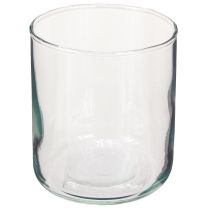 kohteita Lasimaljakko, kukkamaljakko, koristemaljakko värittömänä Ø9cm K10cm