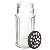 kohteita Lasipullo metallikorissa, ihanteellinen koristeeksi olohuoneeseen, 20 cm