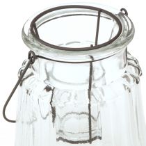 kohteita Lasinen lyhtylyhty kahvalla lasi kirkas Ø14cm K18cm