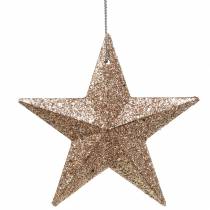 kohteita Glitter star gold mix 9,5/5cm 18 kpl
