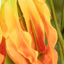 kohteita Keinotekoinen Gloriosa-oranssi kukka pitkillä varsilla maljakoihin 80 cm 3 kpl
