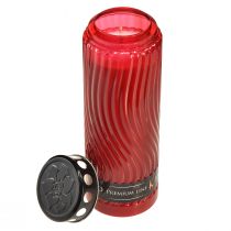 kohteita Haudan kynttilän kannen kuvio kukka punainen musta 10 päivää H27cm