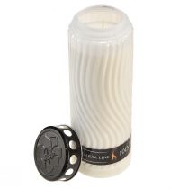 kohteita Haudan kynttilän kannen kuvio kukka valkoinen musta 10 päivää H27cm