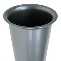 Hautamaljakko hopea 33cm