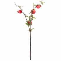 kohteita Keinotekoinen granaattiomenan oksa hedelmäoksana pöytäkoristeeseen, 68cm