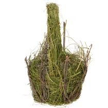kohteita Pääsiäiskori, luonnonkuosinen, käsintehty kori juhlavaan kodin sisustukseen, 25 cm