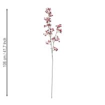 kohteita Gypsophila keinotekoinen vauvanhengitys Bordeaux 106cm 2kpl