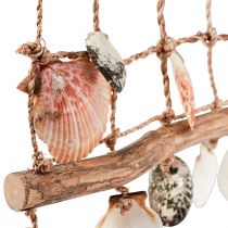 kohteita Riippuvat koristeet merikalastusverkon koristekuoret 50x32cm