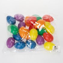 kohteita Pääsiäismunakoristeet kevään koristeluun, kotiin tai puutarhaan. Värikkäitä koriste-esineitä, 6 cm, 24 palaa.