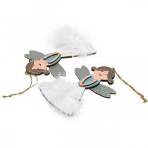 kohteita Joulukoristeet hahmot Joulukuusikoristeet puuta 14,5x10cm 6kpl