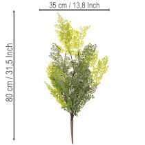 kohteita Keinotekoinen saniaisen oksa, herkkä, maljakkoon, 80 cm