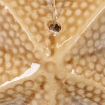 kohteita Keraaminen meritähtikoriste ripustettavaksi, merelliseen tunnelmaan, kesäkoristeeseen kotiin, 12 cm, 2 kpl