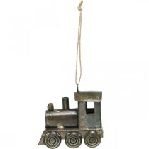 kohteita Joulukuusen koristeveturi, metallia, 7,5 cm korkea