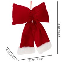 kohteita Koristeellinen flanellirusetti pehmoreunuksella ripustamista varten, 25 cm