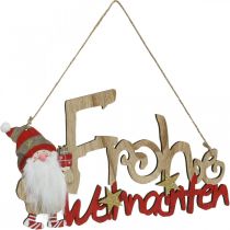 Puiset kirjaimet Merry Christmas Ikkunakoristelu Gnome 2kpl
