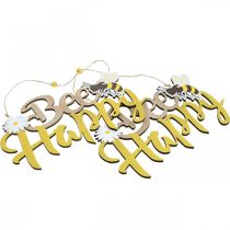 kohteita Koristeellinen kyltti mehiläinen “Bee Happy” kesäkoristelupuu 31×18cm 2kpl