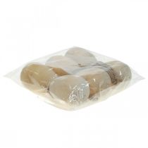 kohteita Puiset munat koristemunat riippuvat Luonnolliset pääsiäismunat pääsiäiskoristeet H8cm 6 kpl