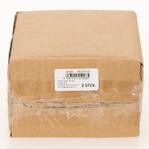 kohteita Maalaismainen keraaminen talo kirkkaalla LED-valolla, ihanteellinen tunnelmalliseksi pöytäkoristeeksi, 15 cm, 2 kpl