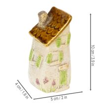kohteita Keraaminen kodinsisustusesine sisätiloihin ja kukkaruukkuihin. Ihanteellinen lahjaidea. 10 cm, 3 kpl.