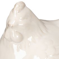 kohteita Kanahahmo, kiiltävälasitettu, moderniin sisustukseen, 17 cm, 2 kpl