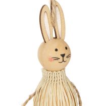 kohteita Pääsiäispupun koristeet, roikkuvat koristeet juhlavaan pääsiäiskoristeeseen, 12 cm, 4 kpl