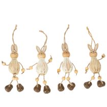 kohteita Pääsiäispupun koristeet, roikkuvat koristeet juhlavaan pääsiäiskoristeeseen, 12 cm, 4 kpl