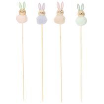 kohteita Pörröiset pääsiäispupuhahmot iloisiin pääsiäisjuhliin, huoneenkoristeet, 34 cm, 12 kpl