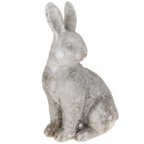 kohteita Istuva pääsiäispupu keraaminen antiikkiharmaa 13 × 10 × 22 cm