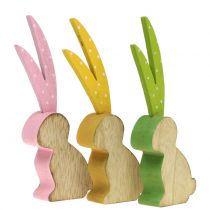 kohteita Dekofigur-kanin pitkä korva 15cm 6kpl