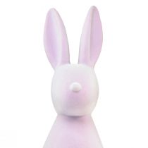 kohteita Pääsiäispupukoriste seisova kani – 2. valinta – flokkilila H47cm