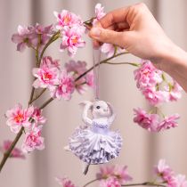 kohteita Ballerinapupuriipukset, pääsiäisoksien tai joulukuusen koristeeksi, 12 cm, 2 kpl