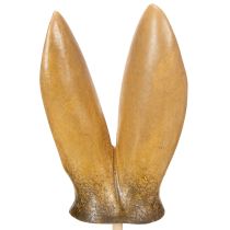 kohteita Jäniksenkorvat-puutarhakeppi, keväinen eläinhahmo puutarha- ja pääsiäiskoristeisiin, 29 cm, 4 kpl