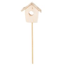 kohteita Koristeellinen linnunpönttö, koivua, 5 cm, kukkatuet, 4 kpl