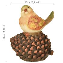 kohteita Syksyn koriste lintukoriste kartio lintuhahmo syksy K19cm