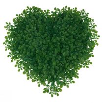 kohteita Koristeellinen sydän puksipuu keinotekoinen koristematto vihreä 30,5cm