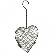Metallisydän, lankasydän, korisydän Ruskea K16,5cm L31cm