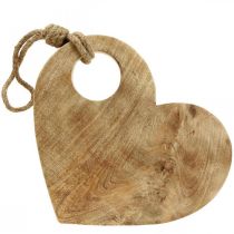 Puinen sydänseinäkoriste sydänsydänlautanen koristetarjotin 39cm