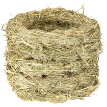kohteita Heinäseppeleet, luonnonväriset koristeet, 21-22 cm, 5 kpl setti, tee-se-itse-seppele