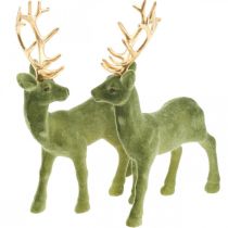 kohteita Deco deer koriste figuuri deco poronvihreä H20cm 2kpl