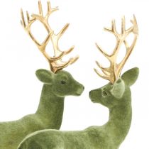 kohteita Deco deer koriste figuuri deco poronvihreä H20cm 2kpl