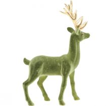 kohteita Koristeellinen hirven koristefiguuri koristeellinen poroparvi vihreä H37cm