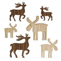 kohteita Sekoita poroa ruskeaksi, luonnollinen 3cm – 5cm 72 kpl