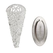 kohteita Hääneula magneetilla, hopea 4,5cm