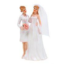 kohteita Hääkuvio naispariskunta 17cm