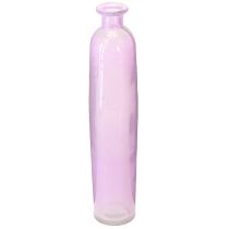 kohteita Korkea kukkamaljakko purppurapulloja koristelasia Ø6,5cm K30cm