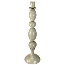 kohteita Korkea kynttilänjalka harmaan kultainen metallinen kynttilänjalka 51cm