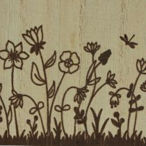 kohteita Puinen laatikko kynäpidike pöytäjärjestäjä luonnollinen 14×8×12cm