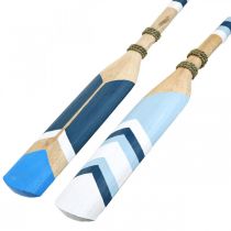 kohteita Koristeellinen mela puinen seinäkoristelu Merikoristeellinen puinen mela maalattu 78cm